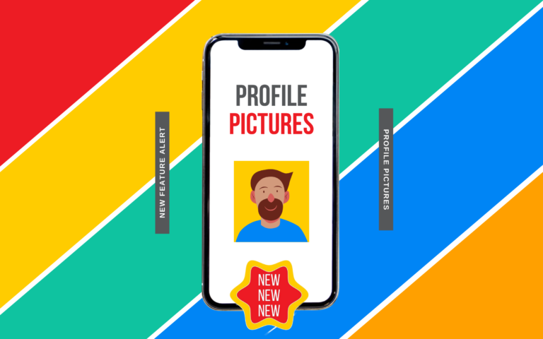 New Feature Alert: Add a profile picture