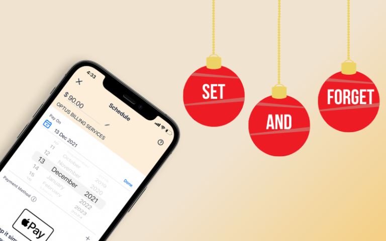 Top three ways to set & forget your bills