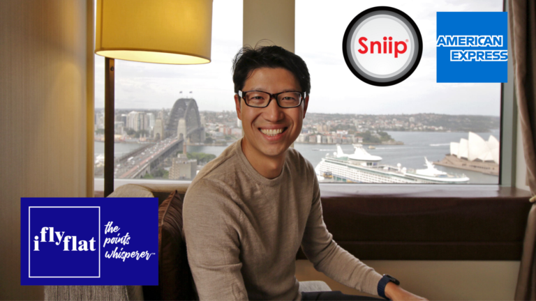 The Points Whisperer, Steve Hui of iFlyFlat endorses Sniip to earn full points on all your bills ￼