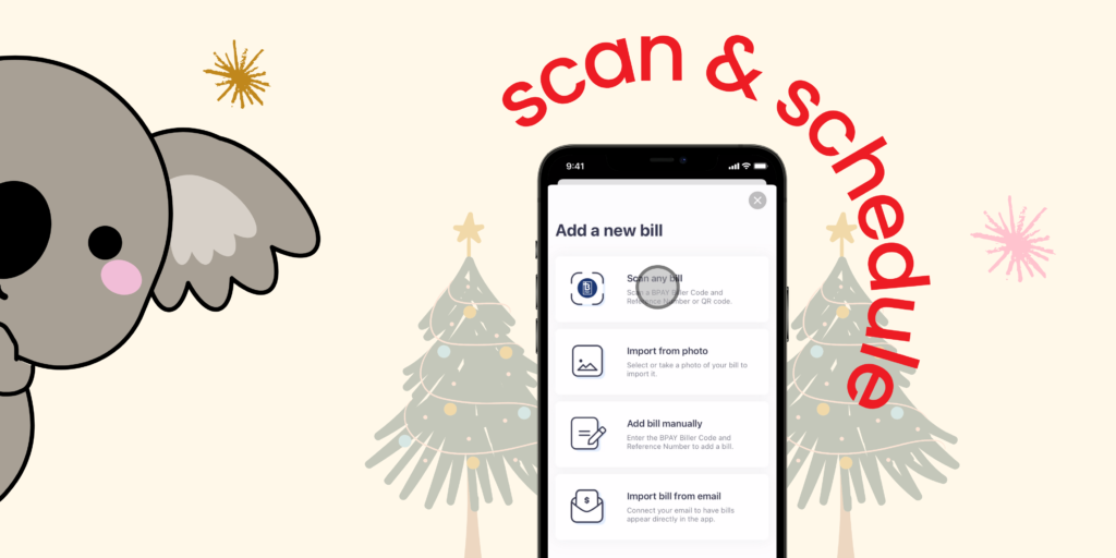 FEATURE FOCUS: Scan and schedule any bill