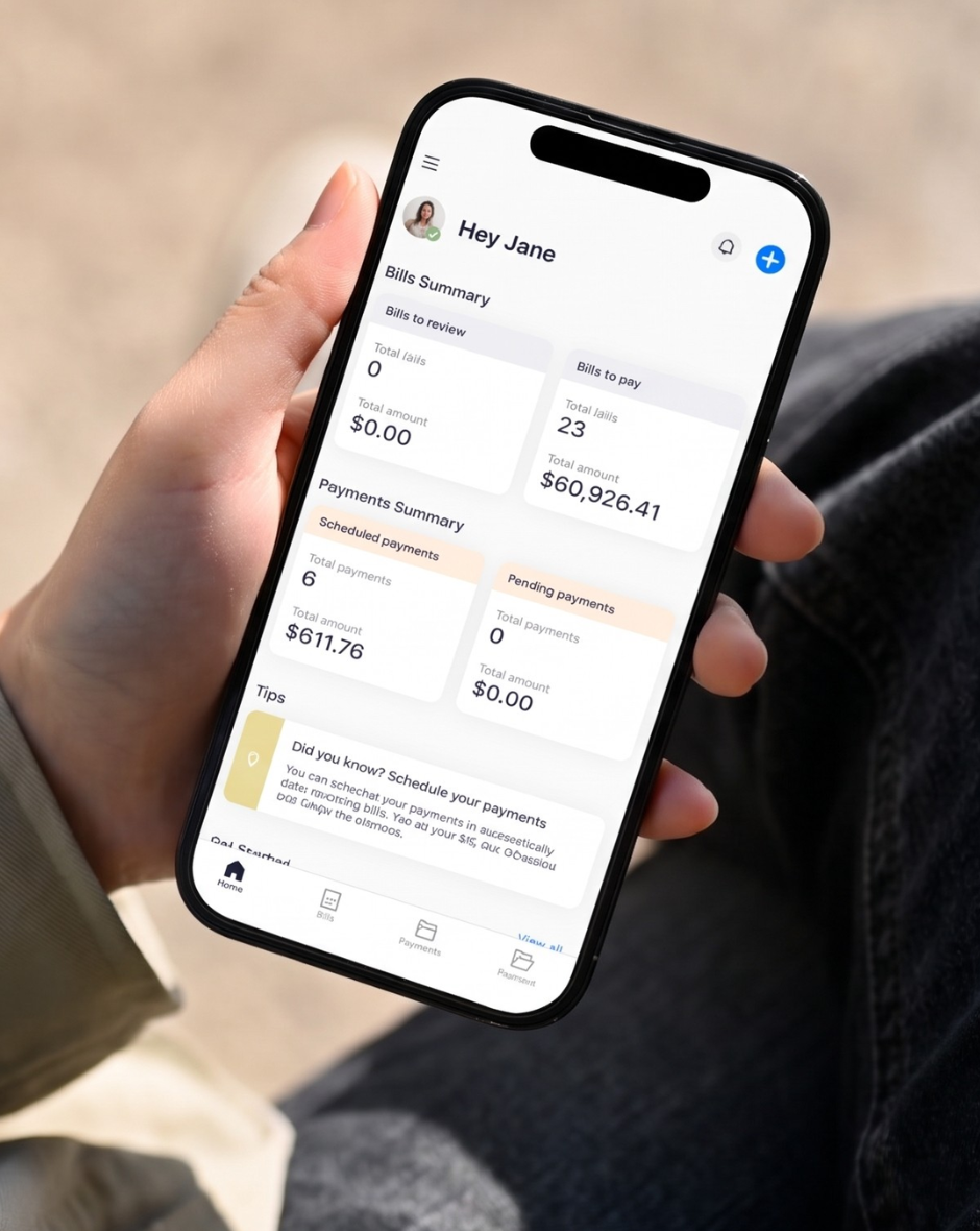 Pay a bill with Sniip